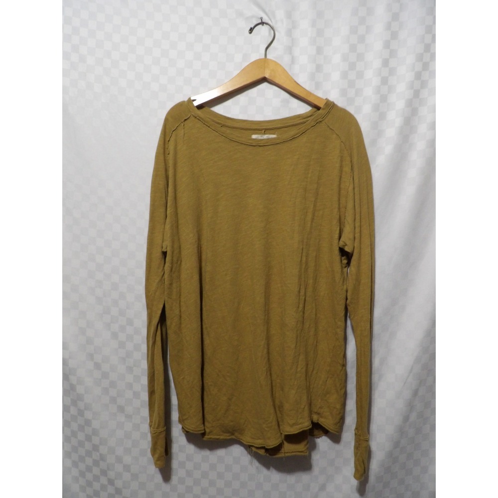 FREE PEOPLE Distressed Long Sleeve | M